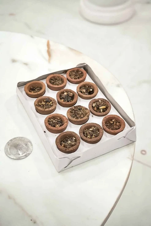 Herbal Organic Dhoop Cups – 100% Natural Incense for Daily Puja, Meditation & Aromatherapy